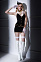 Костюм СТЮАРДЕССА с контрастной отделкой