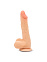 Реалистичный фаллос на присоске, 22 см