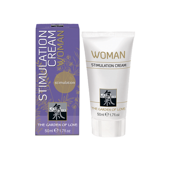 Возбуждающий крем Мечты Гейши для женщин Shiatsu Woman, 50 мл