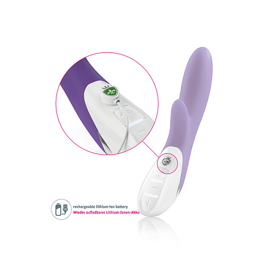 Вибратор Danny Divido MYSTIM, фиолетовый