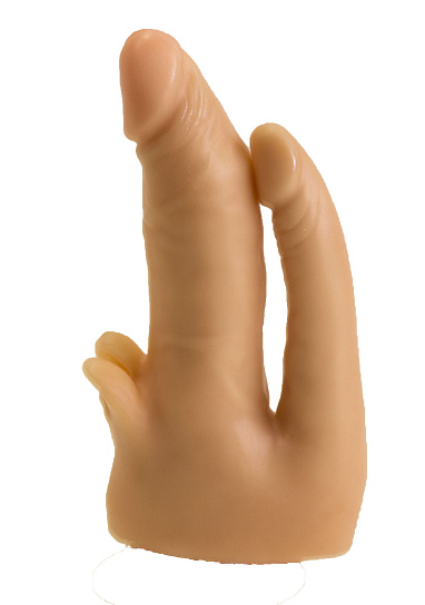 Насадка для страпона с легким рельефом 16,5 см