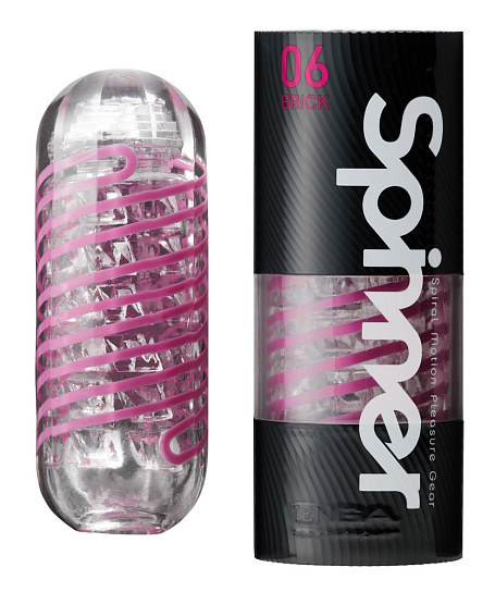Многоразовый мастурбатор Tenga Spinner Brick
