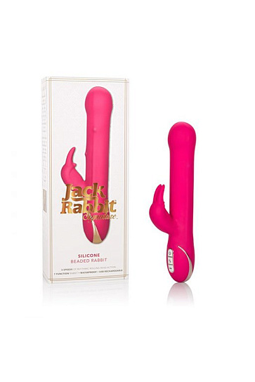 Вагинальный вибратор с клиторальным кроликом Jack Rabbit Signature