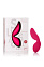 Эргономичный перезаряжаемый вибратор SILHOUETTE S3, красный