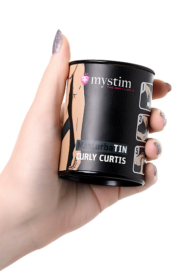 Мастурбатор для пениса Curly Curtis с выпуклым узором
