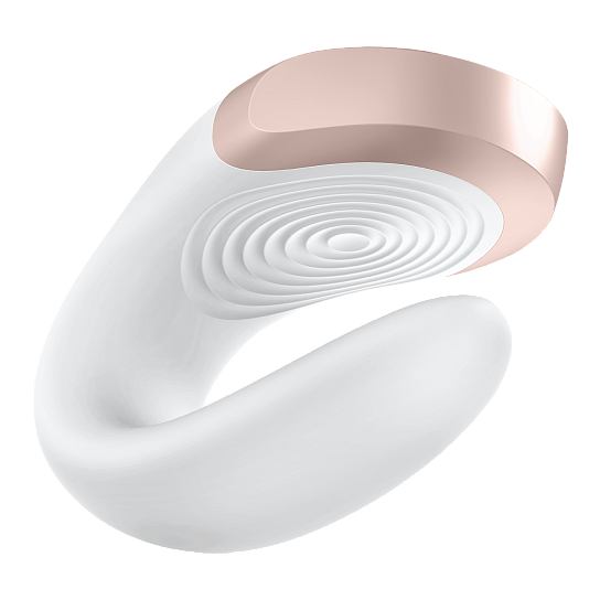 Вибратор для пар Satisfyer Double Love, белый
