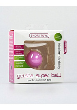 Вагинальный шарик GEISHA 32, розовый