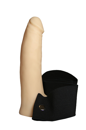 Страпон Джага-Джага №3 с отверстием для полового члена