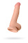 Реалистичный вибратор TOYFA RealStick Elite VIBRO, 18 см