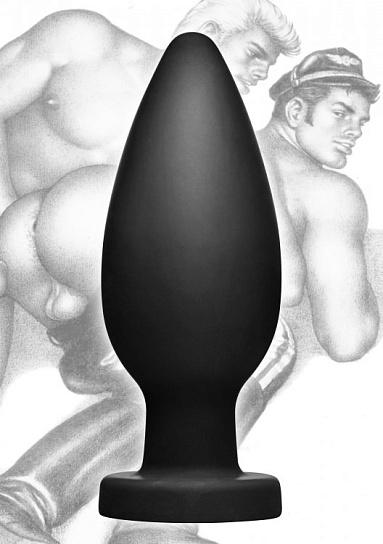 Огромная анальная пробка Tom of Finland XXL Silicone