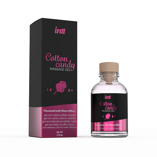 Гель для массажа Intt Cosmetics Cotton Candy, 30 мл