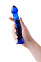 Синий стеклянным фаллос DILDO, 18 см