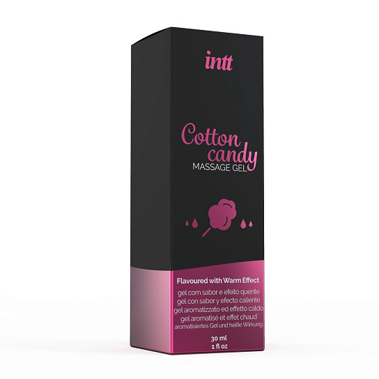 Гель для массажа Intt Cosmetics Cotton Candy, 30 мл
