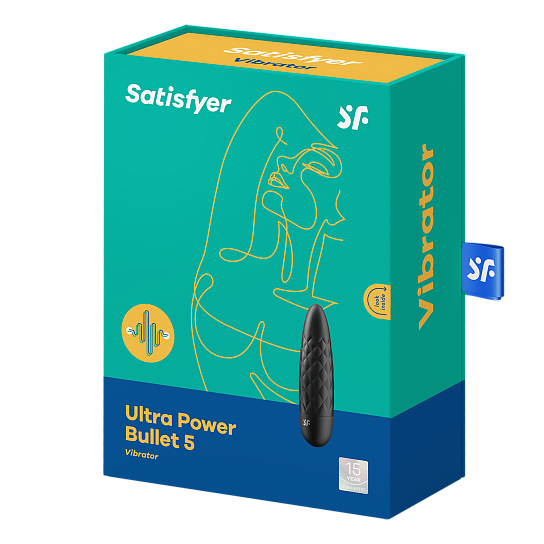 Вибропуля Satisfyer Ultra Power Bullet 5, черная