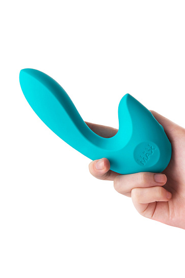 Вибратор SenseVibe Warm с функцией обогрева, бирюзовый
