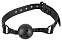 Кляп с отверстиями Ball Gag Bad Kitty Orion, цвет черный