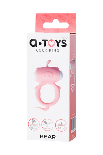 Эрекционное кольцо с вибрацией A-Toys by Toyfa Kear