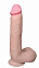 Фаллоимитатор реалистичный с мошонкой, 17 см