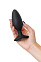 Анальная пробка Lovense Hush 2 (M), черная, 13,5 см
