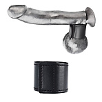 Хомут-утяжка для мошонки Velcro Ball Stretcher на липучке, M