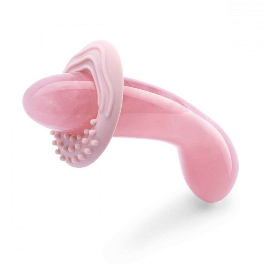 Массажер из камня для зоны G Le Wand Crystal G-Wand, розовый