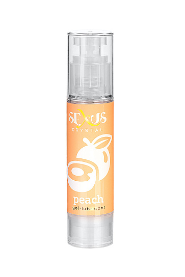 Увлажняющая смазка с ароматом персика CRYSTAL PEACH, 60 мл