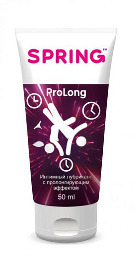 Продлевающий лубрикант с охлаждающим эффектом Spring ProLong, 50 мл