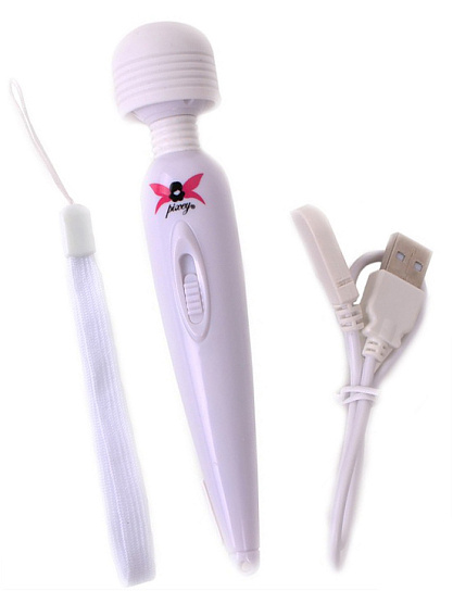 Перезаряжаемый вибромассажёр Pixey Wand Pocket Recharge