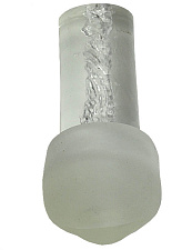 Мастурбатор-ротик для помп, прозрачный, диаметр 5,6 см