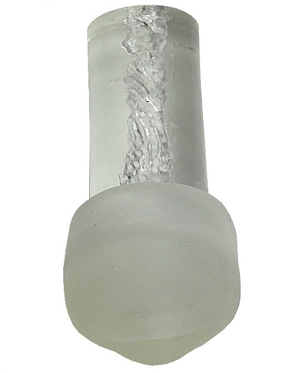 Мастурбатор-ротик для помп, прозрачный, диаметр 5,6 см