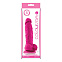 Фаллос с мошонкой ColourSoft 5 Soft Dildo Pink, розовый, 13 см