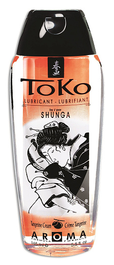 Лубрикант Shunga Toko Aroma со вкусом мандарина, 165 мл