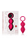 Вибромассажер SILHOUETTE S1 перезаряжаемый, красный
