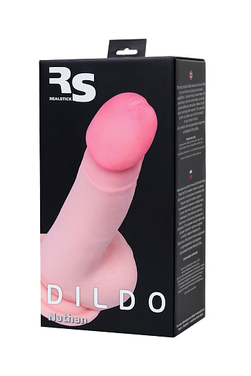 Фаллоимитатор на присоске Toyfa RealStick Elite, гнущийся, 18,5 см