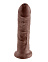 Фаллос на присоске King Cock 8 реалистичный, 19 см, коричневый Фаллос на присоске King Cock 8 реалистичный, 19 см, коричневый