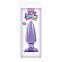 Анальная пробка мини Jelly Rancher Pleasure Plug - Medium, фиолетовая