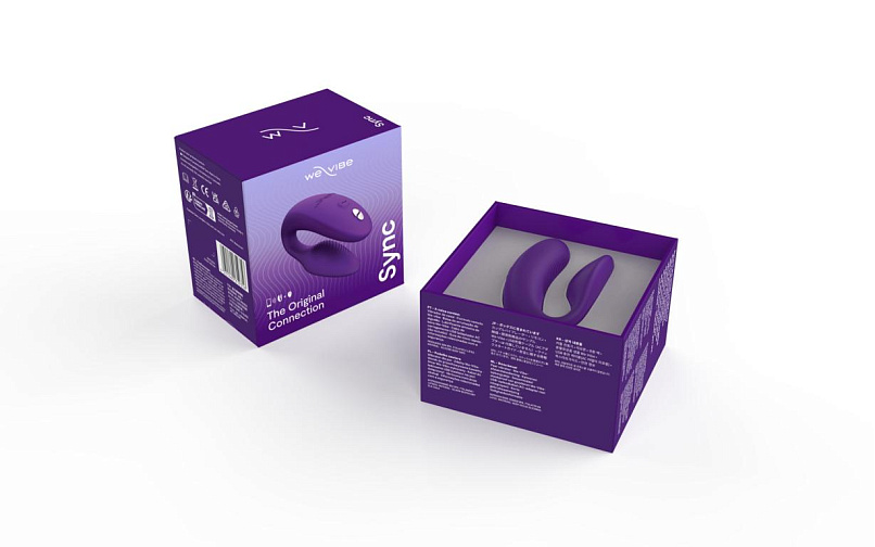 Вибратор для двоих We-Vibe Sync 2, фиолетовый