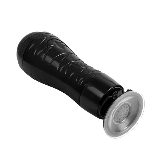 Мастурбатор в виде вагины в пластиковой тубе на присоске