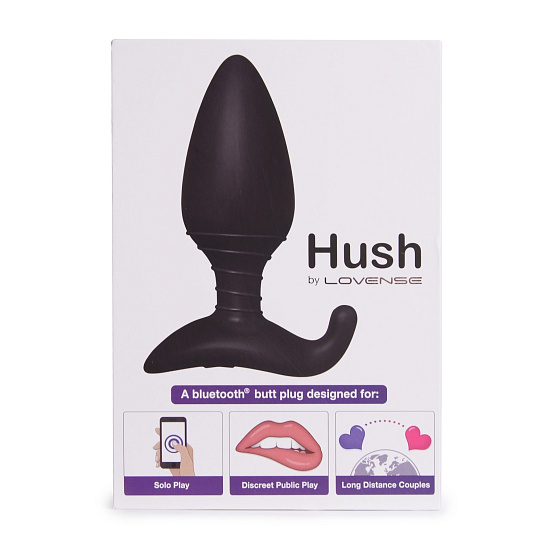 Анальная пробка Hush Lovense