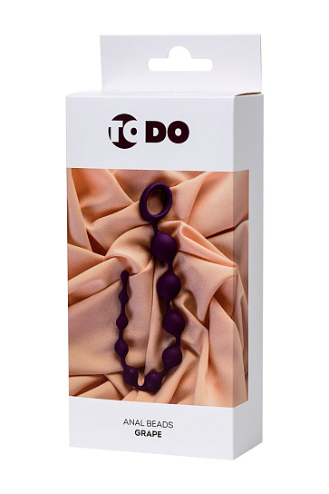 Длинная анальная цепочка ToDo by Toyfa Grape