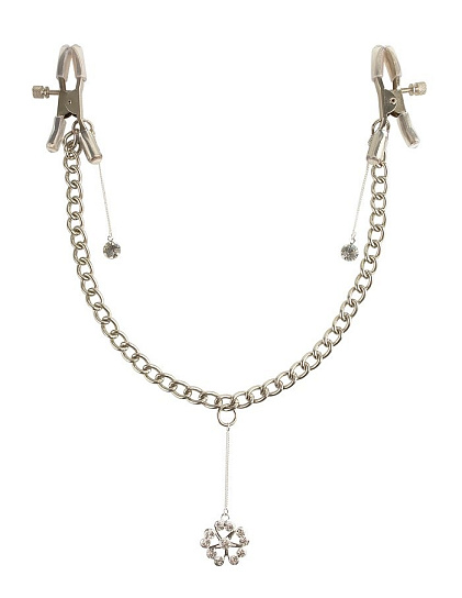 Клипсы на грудь Crystal Nipple