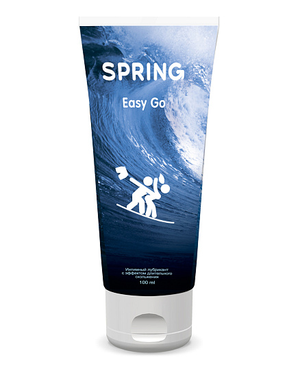 Силиконовый лубрикант с ромашкой Spring Easy Go, 100 мл