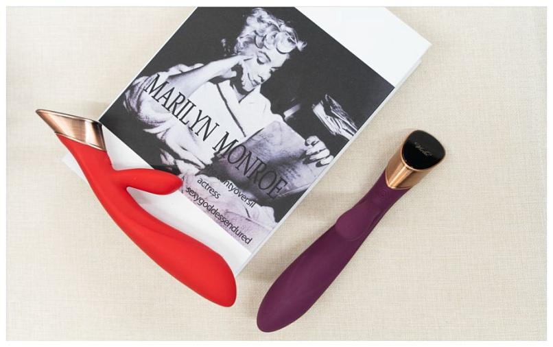 Инновационный вибростимулятор Viotec BLOSSOM с клиторальным отростком, розовый