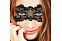 Открытая ажурная черная маска на глаза Lingerie Mask, Adrien Lastic