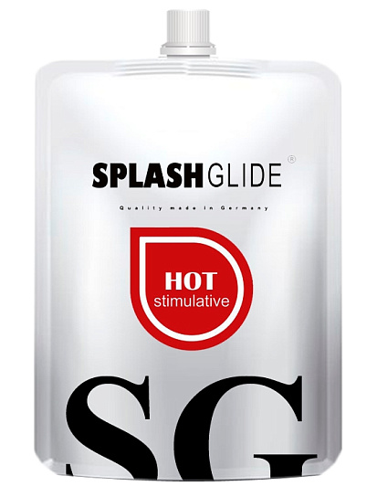 Возбуждающий гель-лубрикант SPLASHGLIDE HOT STIMULATIVE, 100 мл
