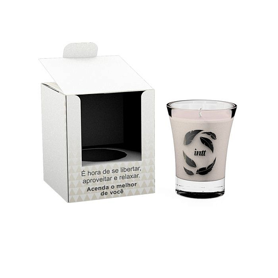 Массажная аромасвеча Intt Kissable Candle, ваниль, 40 г