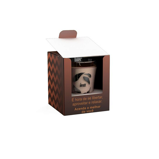 Массажная аромасвеча Intt Kissable Candle, шоколад, 40 г