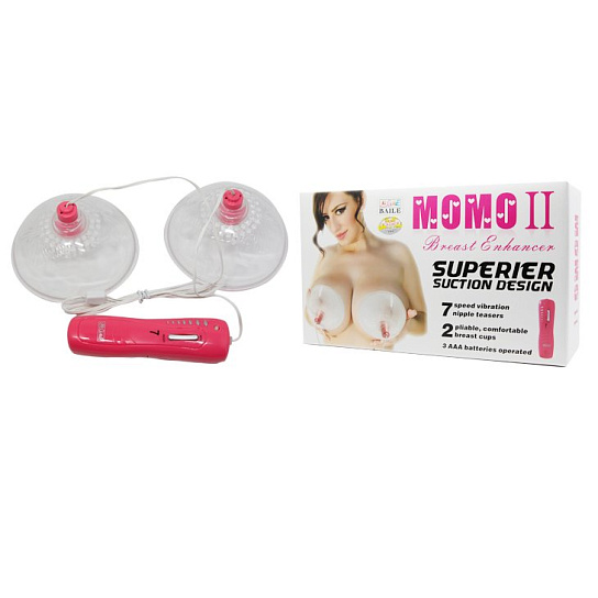 Вакуумная помпа для груди с вибрацией MOMO II