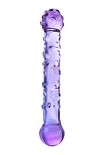 Фаллоимитатор Glas с ребристой головкой, 19 см