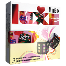 Текстурированные презервативы со смазкой Luxe Mini Box Игра №3